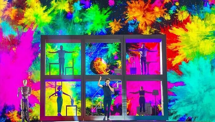 La Venda Eurovision puesta de escena